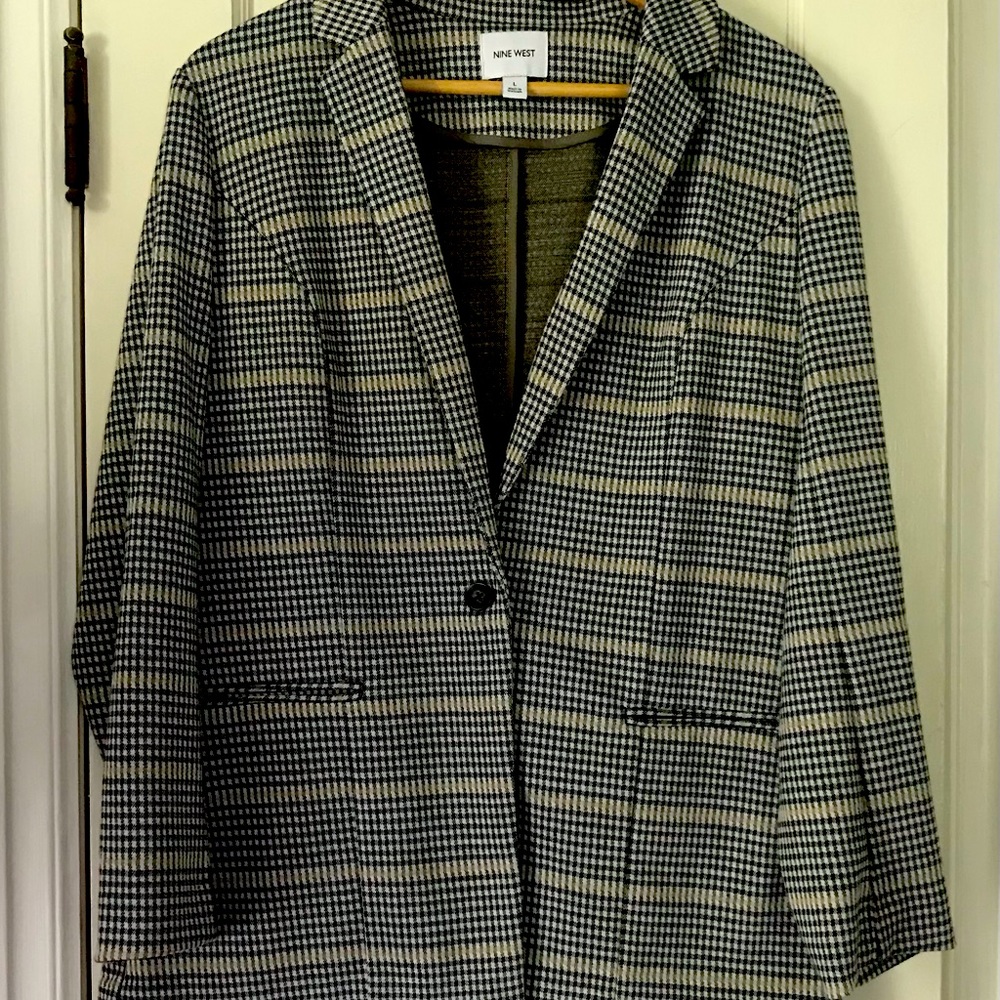 Nine West Single Button Blazer---L---